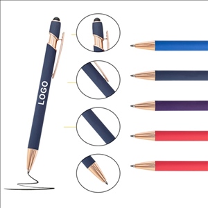 Multifunctional Metal Touch Screen Ballpoint Pen